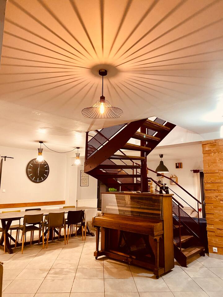 La Bayloune: 5 Chbres 12 Pers Spa, Sauna - Mens