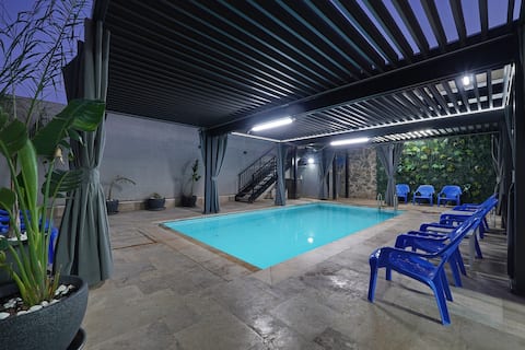 Villa Marie - with pool in Migdal