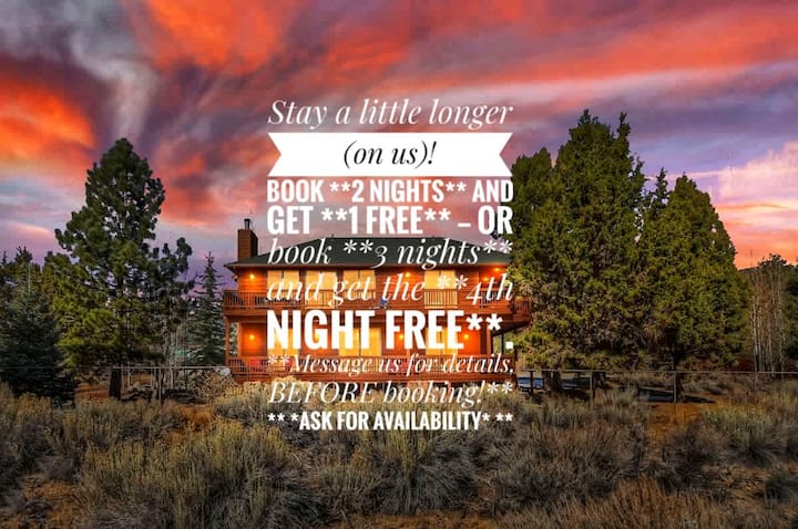 Nautical Cabin Sauna · Ski Views · Game Loft - Big Bear, CA