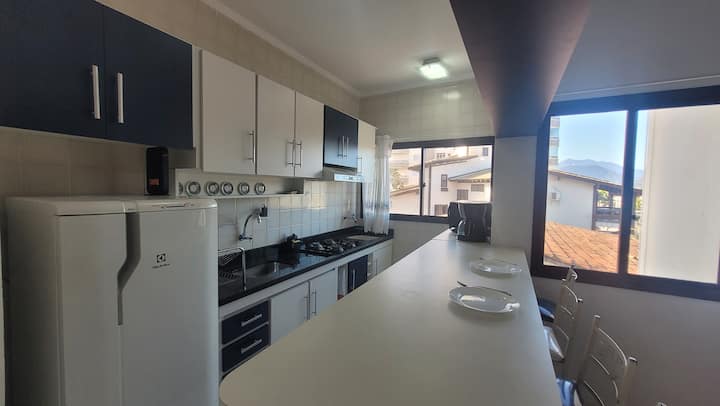 Apartamento De Frente P/ O Mar 50m Da Praia Indaiá - Caraguatatuba