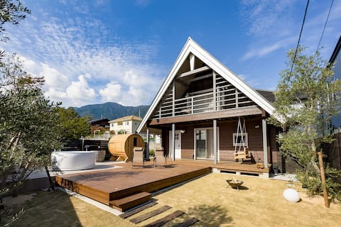 Lake Biwa 2 min walk/Original Finnish Barrel Sauna