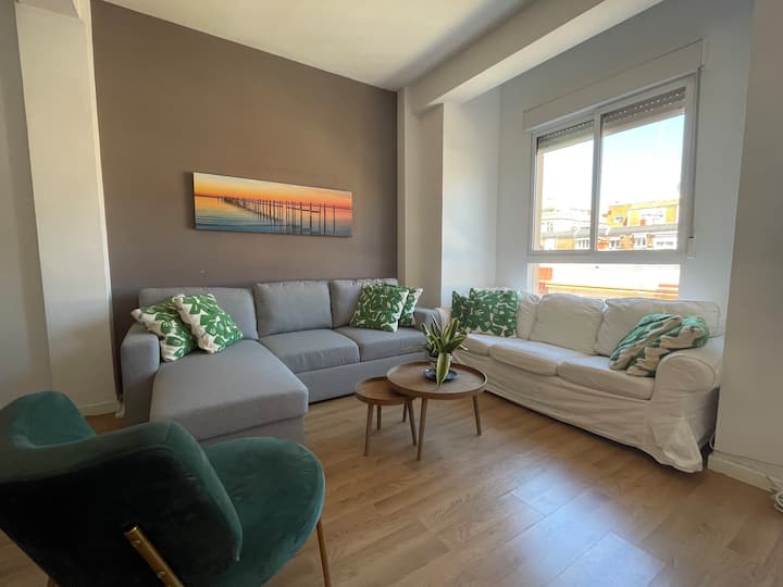 Casa Calma. Modern Apartment, 10 Min To Parc Turia - Valencia