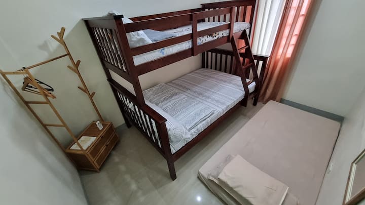 Bedroom 2 can accomodate up to 4 pax