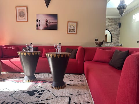 Popular Airbnb listing: Beautiful Beldi 2-bedroom villa with pool in Essaouira Province