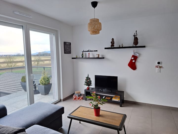 Appartement Récent Au Calme, Près De Colmar - Elsass