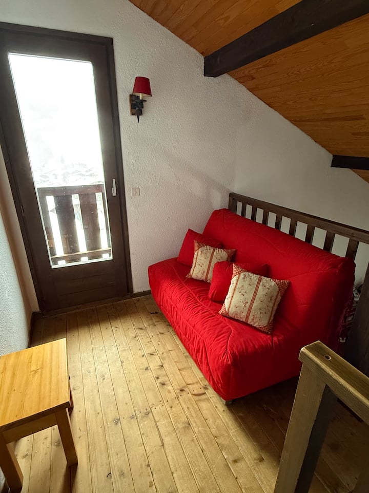 Appartement Cosy Avec Vue Mont-blanc & Pistes - Praz-sur-Arly