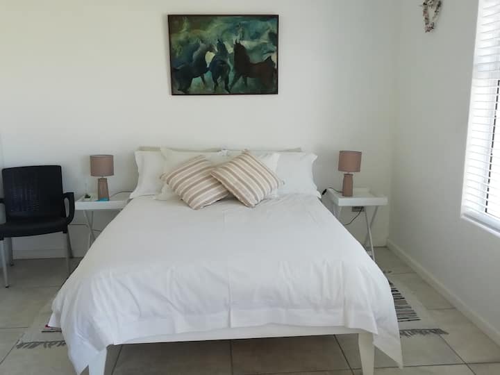 卧室1-主卧室，带套房，通往花园露台