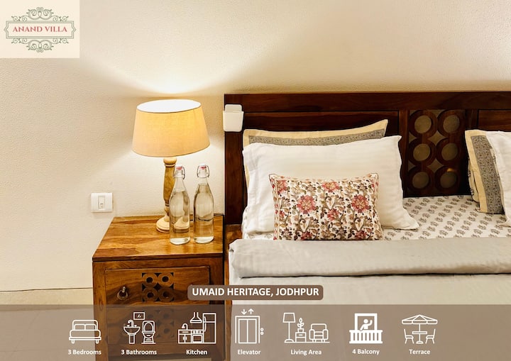 ANAND VILLA 3BHK Penthouse | Umaid Heritage