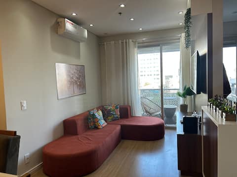 Luxury apartment near Alphaville with parking space