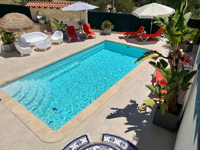 Villa sea view, pool, garden, forets, 2km from sea