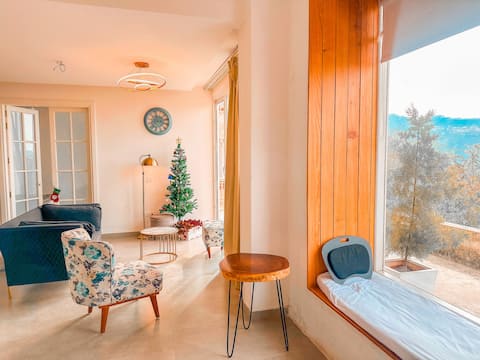 Lux 2BHK| 180°ValleyView |TheBluedoor| NearKasauli