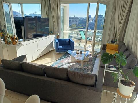 Popular Airbnb listing: Beautiful apartment with balcony and bay view in Nordelta