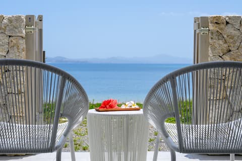 \ 1 second to the sea! / Maximum 12 people OK | Private Villa with a Stunning Ocean View [ONNA RESOR