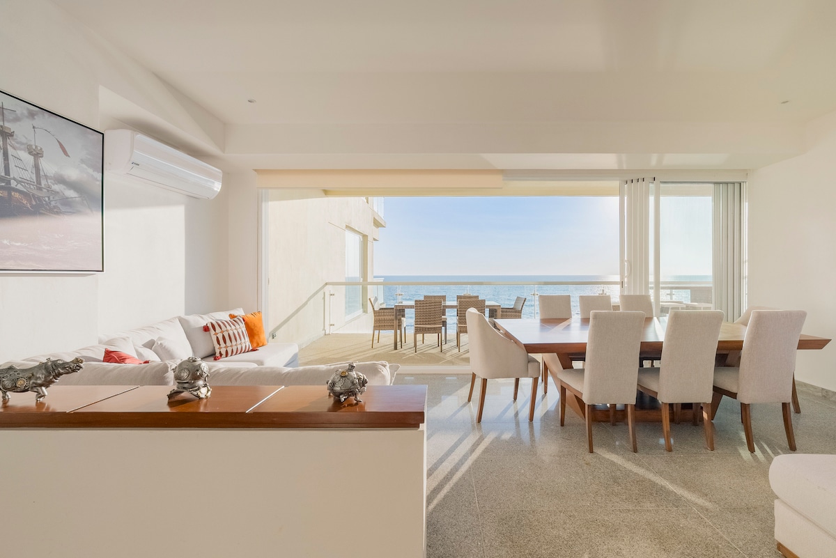 Ocean Front - Playa privada | Alberca | AC | WiFi