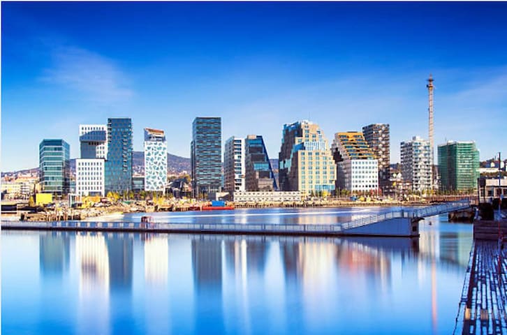 Oslo City Apt in the heart of Oslo