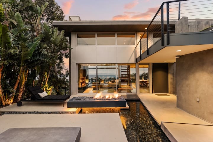 Hollywood Hills Japanese Zen Retreat Merkaba Home