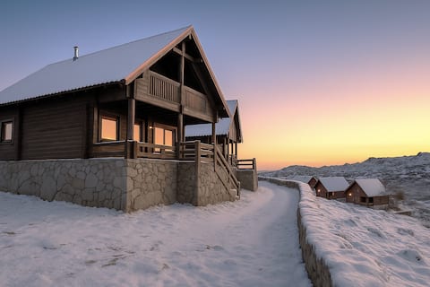 • Mountain Chalet w/ river sounds