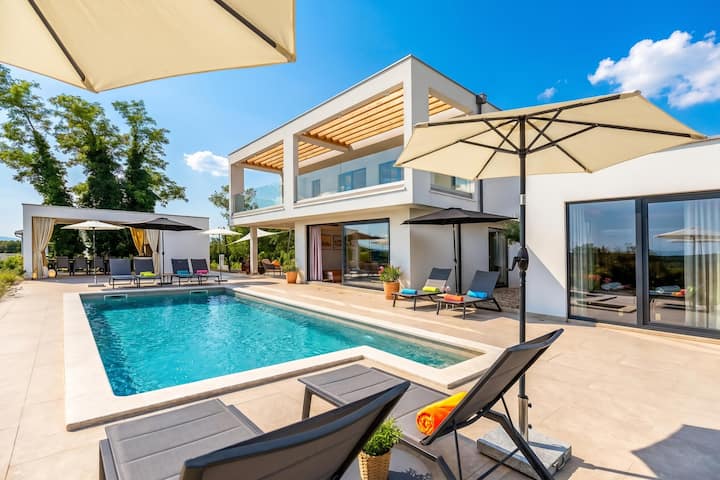 Luxury Villa Sonia With Wellness & Gym - Rabac