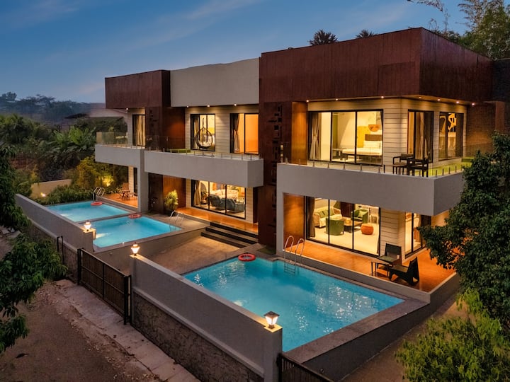 Aquavista - 3bhk Pure Veg & Jain Villa In Lonavala - Lonavla