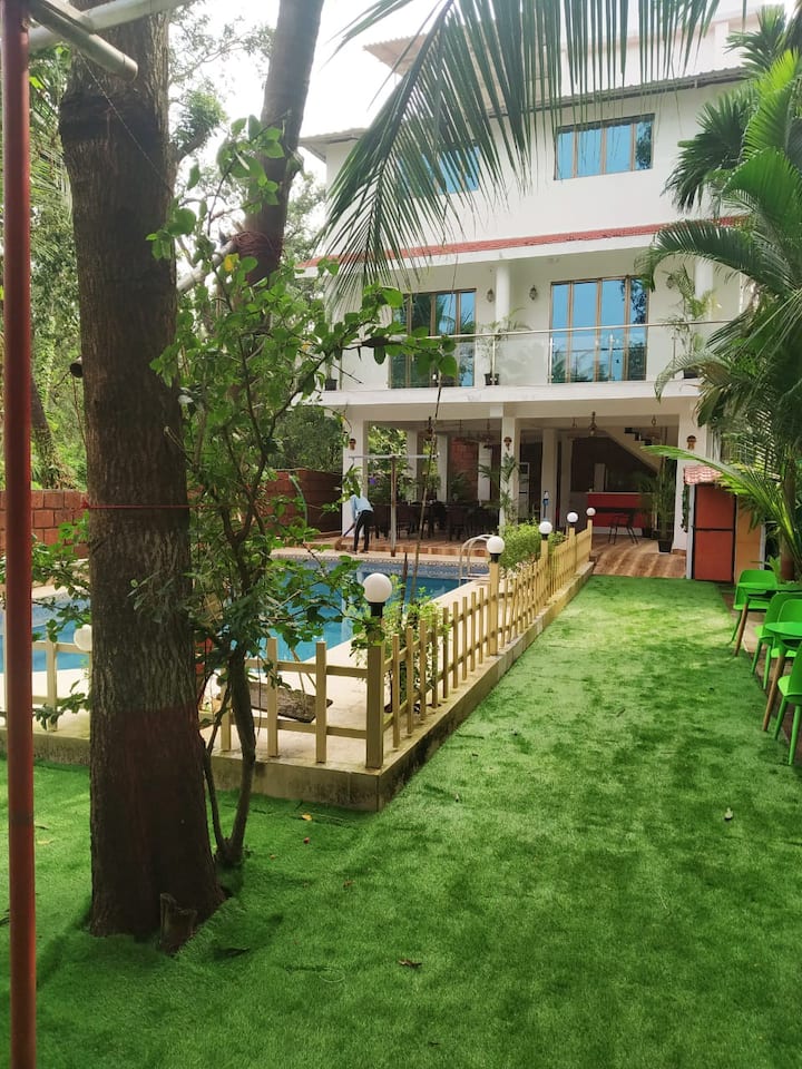 Nagaon Beach 7 Bedroom Private Villa Salil Farm - Alibag