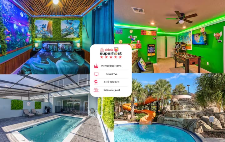 No Airbnb Fees! Pvt Pool/gameroom In Resort 275941 - Four Corners