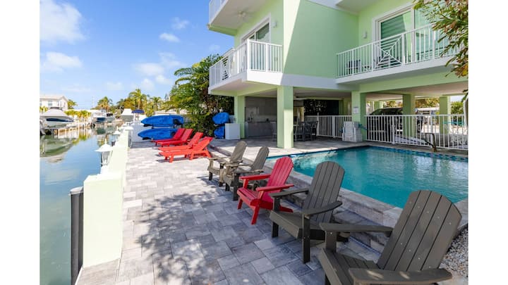 Sea Green Paradise 4 Bedrooms 4.5 Baths, Pool, Oce - Marathon