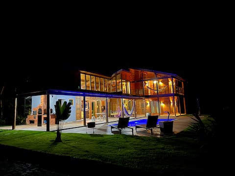 Farm in Bananal, Swimming Pool, Sauna, Hydro