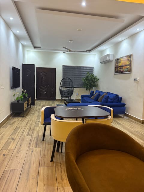 Stylish 2BR Apt | Pool | 24/7 Power | Fast WiFi