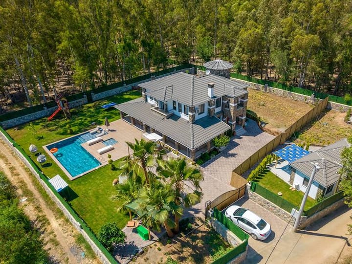 Fethiye Kayaköy Ultra Lüks Geniş Bahçe Villa 1280 - Fethiye