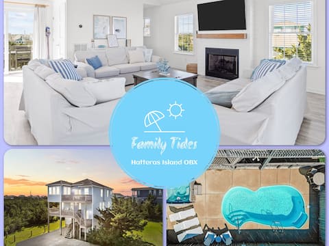 Oceanside | Pool & Hot Tub | Pickleball |Game Room