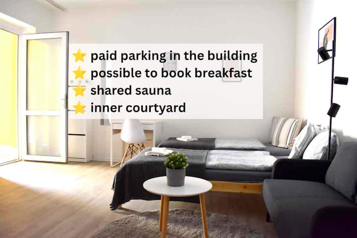 Seifert Residence: Twin 10min From Bus&train Stsns - Praga