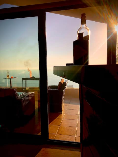 House apartment facing the sea for relaxation