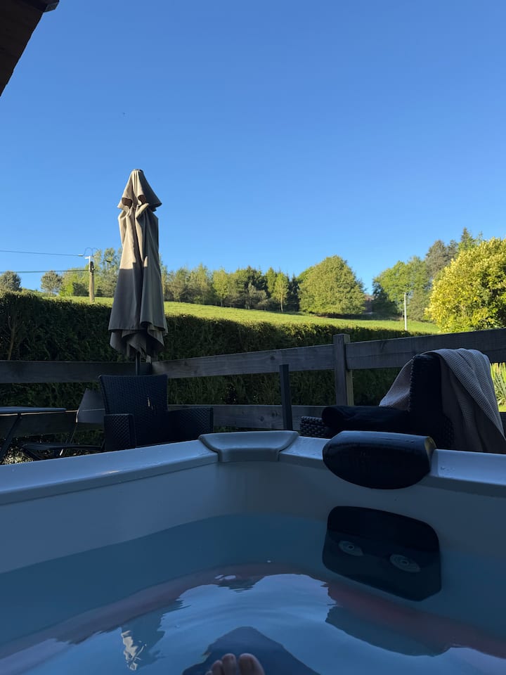 Chalet Avec Jacuzzi Privatif Nature & Romantique - Normandie