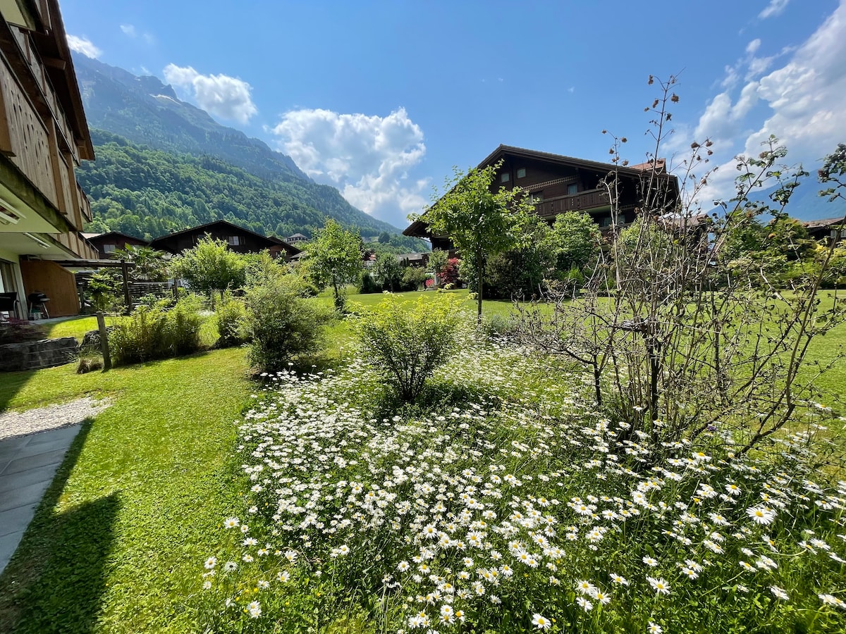 Romantic Swiss Alp Iseltwald with Lake & Mountains - Apartments