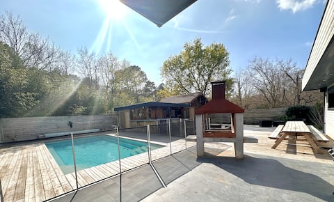 La vie la eden le Teich 2 villas 11 rooms 27 people max