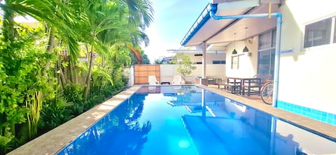 Baan Pim Private Pool Villa & 50m to Beach