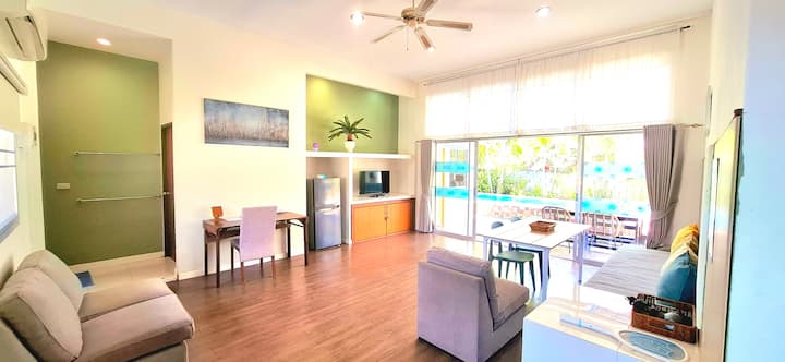 Baan Pim Private Pool Villa & 50m To Beach - Pran Buri