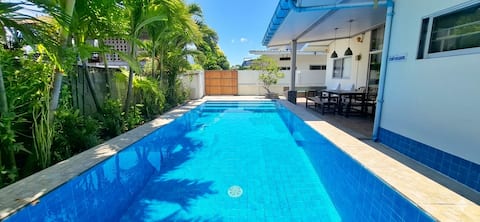 Baan Pim Private Pool Villa & 50m to Beach