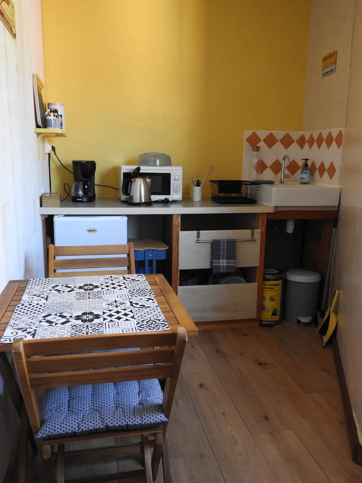 Studio Chez L'habitant - Kitchenette De Dépannage - Savenay