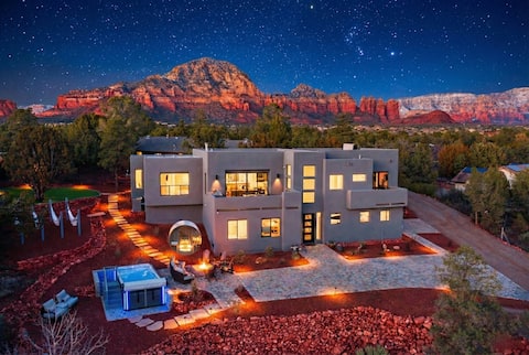 *NEW* Sedona Epic Dream! Wow 5BR Pool/Hottub/Views