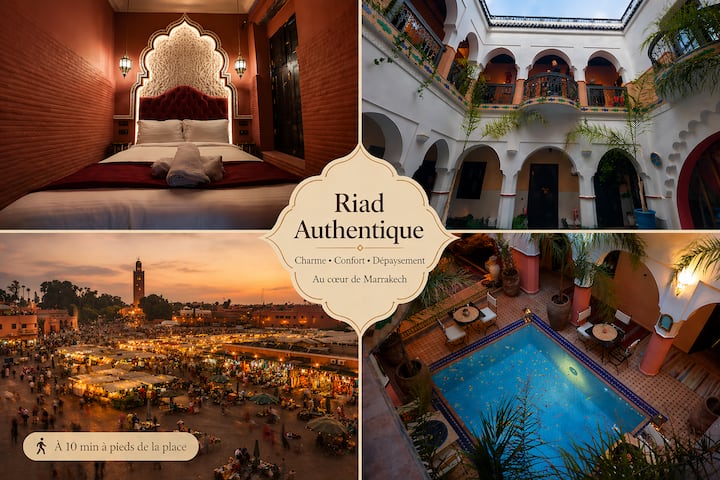 Chambre «Mille Et Une Nuit»  Avec Petit Déjeuner - Marrakesch
