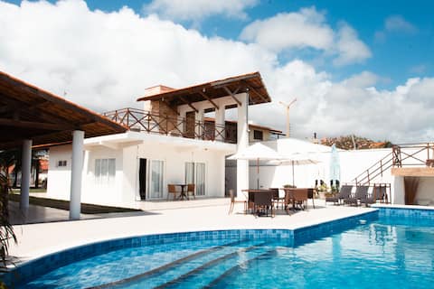 Casa La Baule Iguape, facing the sea