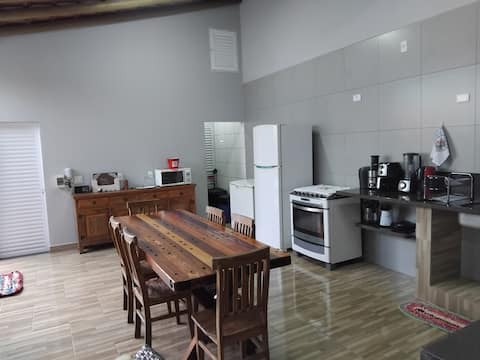 Popular Airbnb listing: cozchego da canastra solar heated pool in Delfinópolis