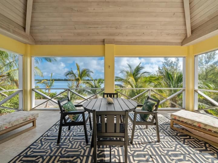 Coco Bay waterfront villa, sleeps 8