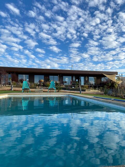 Big house in Bucalemu. Campo y Mar