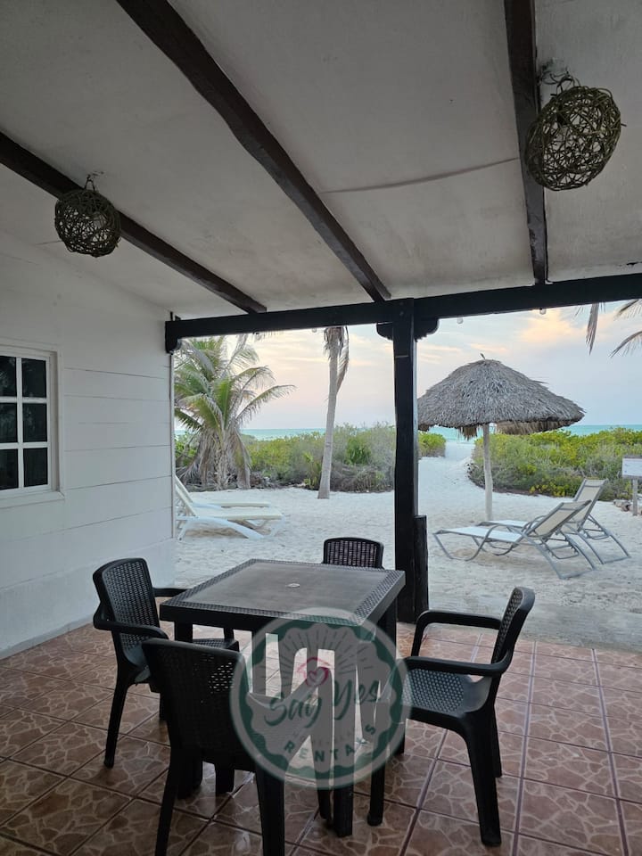 Villa Kuzam #1, Frente Al Mar - El Cuyo