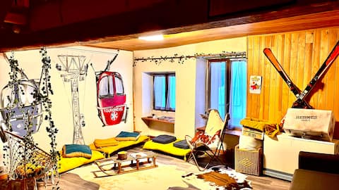 Chalet "escape game", between city and mountain