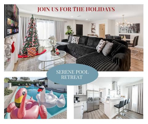 Sparkling Pool! 5 Bedroom 3 Bath Plus Game Room