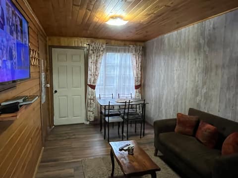 Popular Airbnb listing: Hornopirén Pangue Cabin in Hualaihué