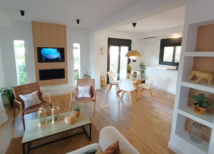 Casa A 5 Min De La Playa Con Jardin Y Parking - Chiclana de la Frontera